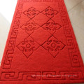 Anti-Slip Carved Door Mat Carpet with PVC Back